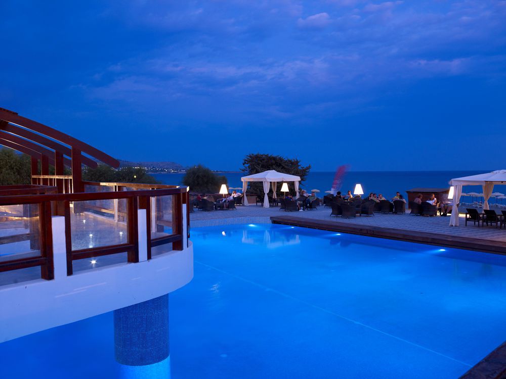 Costa Lindia Beach Лардос Ресторант снимка